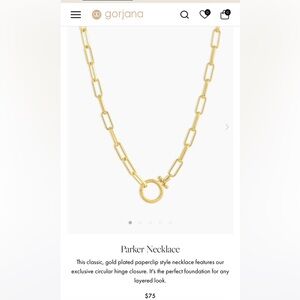 Gorjana Parker Necklace